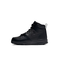 BQ5373-001 - Nike Manoa toddler high top shoes - Black/Black-Black