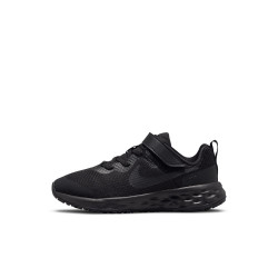 DD1095-001 - Nike Revolution 6 Toddler Shoes - Black/Black-Dark Smoke Gray