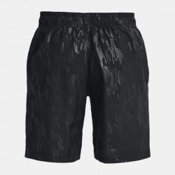 Under Armor Emboss Men's Woven Shorts - Black/White - 1361432-003