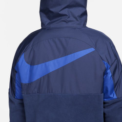 DN3113-410 - Nike Paris Saint-Germain AWF men's football jacket - Midnight Navy/Old Royal/Whit