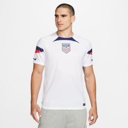 DN0706-101 - Nike Dri-FIT United States (USA) Home 22/23 Stadium Football Shirt - White/Loyal Blue