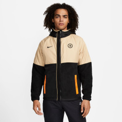 DN3109-252 - Nike Chelsea FC AWF Mens Football Jacket - Sesame/Total Orange/Black