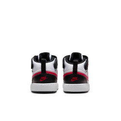 CD7784-110 - Nike Court Borough Mid 2 baby sneakers - White/University Red-Black