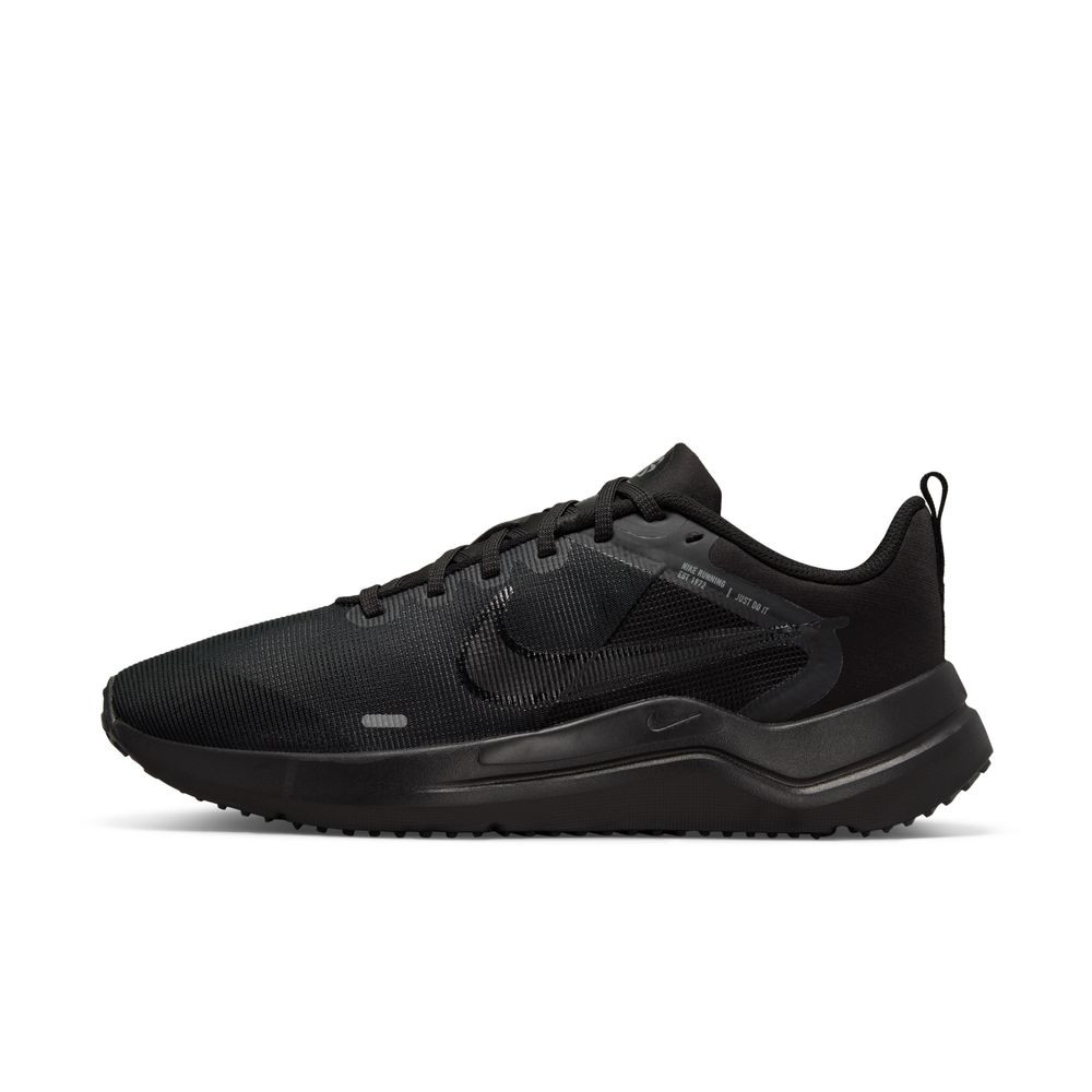 Chaussures de running sur route pour femme Nike Downshifter 12 - Noir/Noir-Dk Smoke Grey-Iron Grey