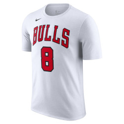 DR6367-104 - NBA Nike Chicago Bulls T-shirt - White/Lavine Zach