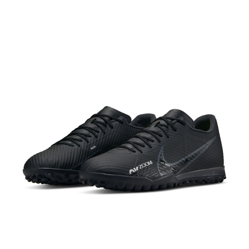 Nike Mercurial Zoom Vapor 15 Academy TF Men's Football Boots - Black/Dk Smoke Grey-Summit White-Volt