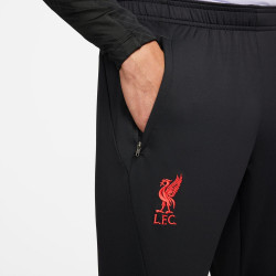 DN2882-010 - Pantalon d'entraînement de foot Nike Liverpool FC Strike - Black/Siren Red
