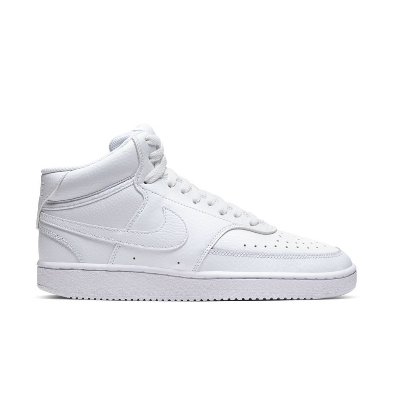 Nike Court Vision Mid Women's Shoes - White/White-White