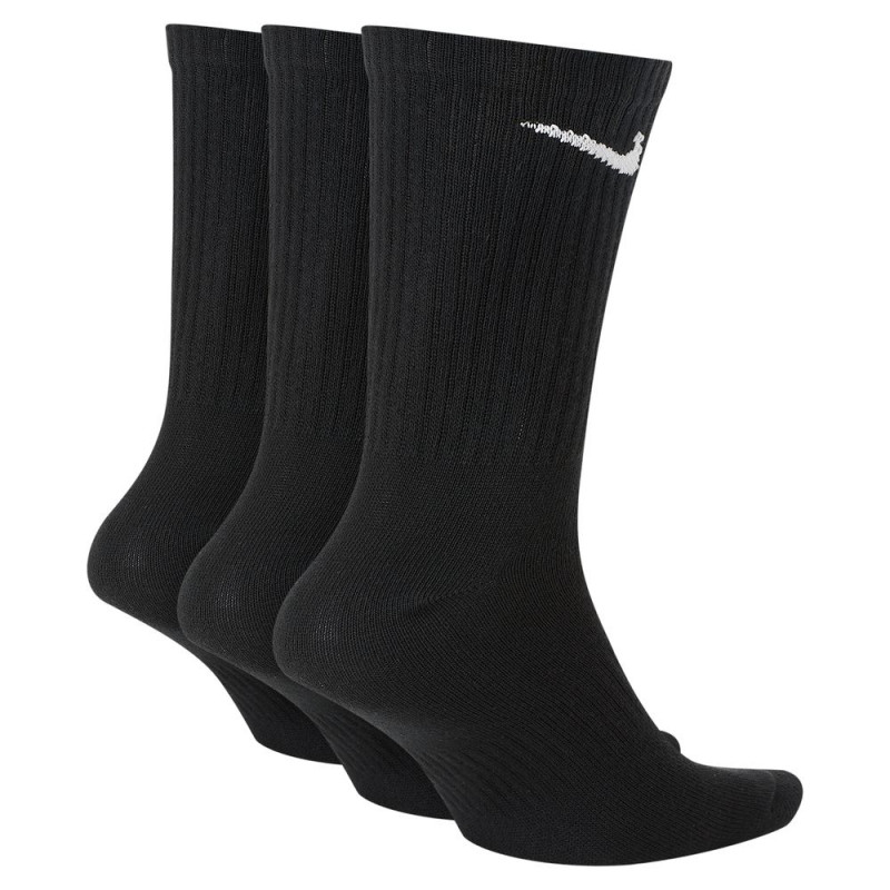 Nike Everyday Lightweight Crew Socks 3-Pack - Black