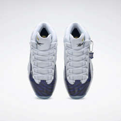 Reebok x Panini Question Mid Men's Basketball Shoes - White/Cobalt/Black - HQ1097