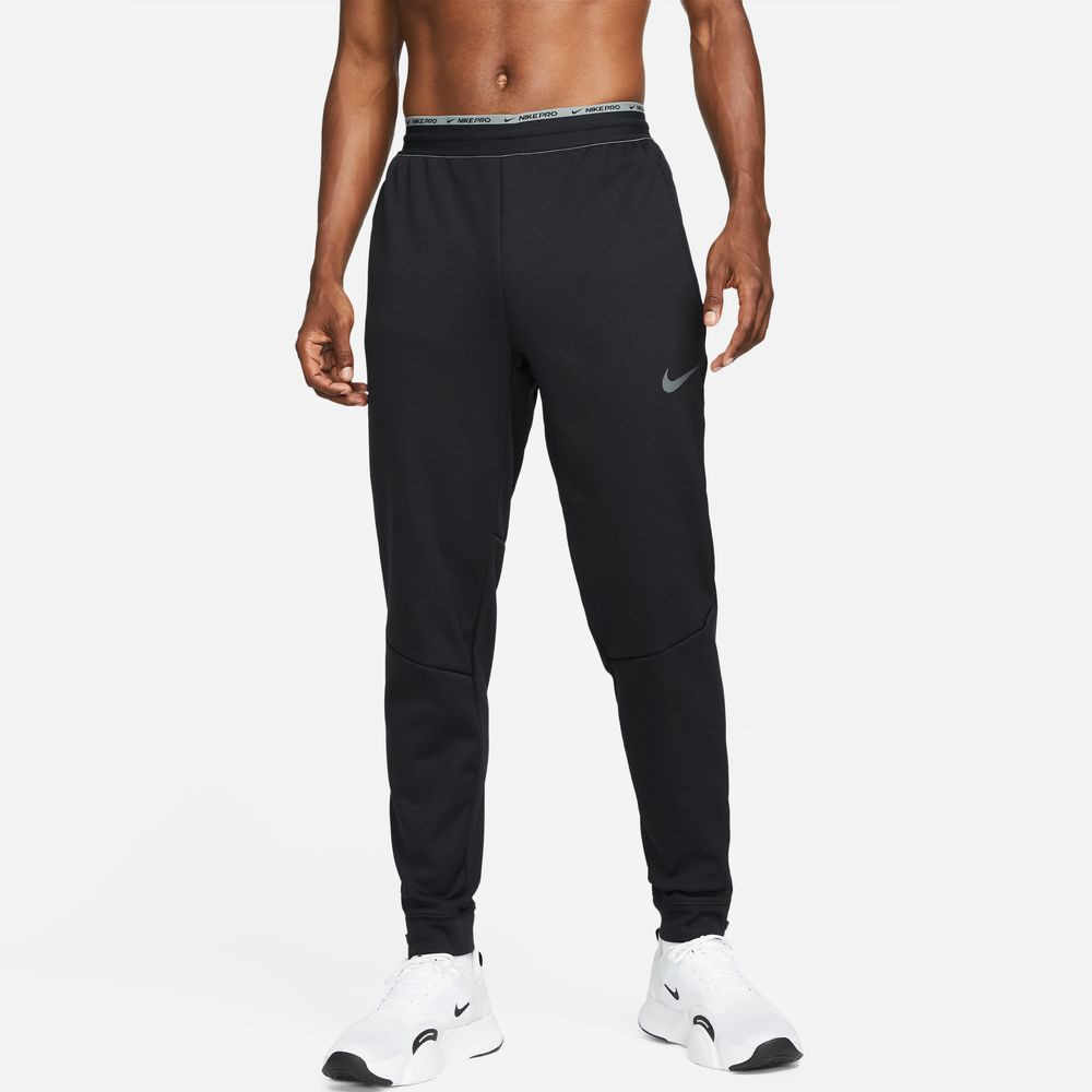 Pantalon pour homme Nike Pro Therma-FIT - Noir/Noir/Gris Fer