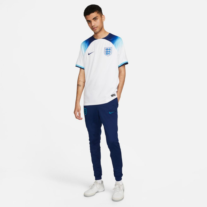 Nike England (ENT) Strike Men's Dri-FIT Mesh Football Sweatpants - Blue Void/Blue Fury