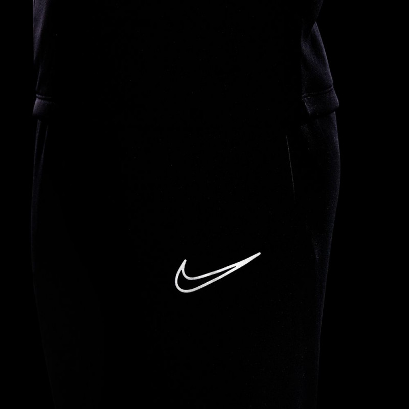 Big Kids' Nike Therma-FIT Academy Winter Warrior Knit Football Pants - Black/Reflective Silver