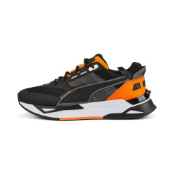 Puma Mirage Sport Tech Neon men's sneakers - Puma Black/Vibrant Orange - 387602 01
