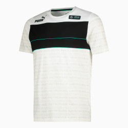 T-shirt pour homme Puma Mercedes AMG Petronas F1 SDS - Blanc - 534893 03