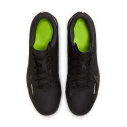 Nike Mercurial Vapor 15 Club TF Football Cleats - Black/Summit White/Volt/Dark Smoke Gray - DJ5968-001