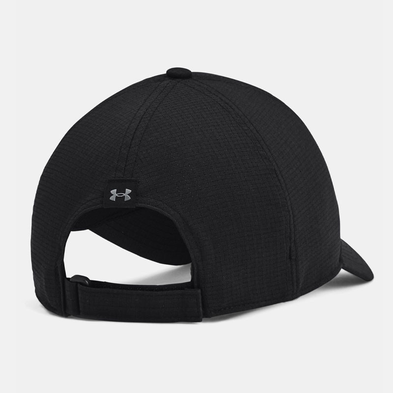 Under Armor Iso-Chill ArmourVent Adjustable Cap - Black/Pitch Gray