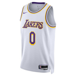 DN2081-102 - Nike Los Angeles Lakers Russell Westbrook Swingman Association Jersey 22 - White