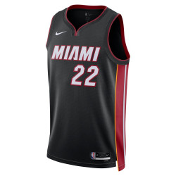 DN2011-010 - Maillot Nike Miami Heats Jimmy Butler Swingman Icon 22 - Noir