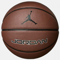 Jordan Legacy 8p Basketball - Size 7 - Dark Amber/Black/Mettalic Silver/Black
