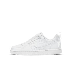 AV3171-100 - Chaussures pour enfant Nike Court Borough Low 2 - Blanc/Blanc-Blanc