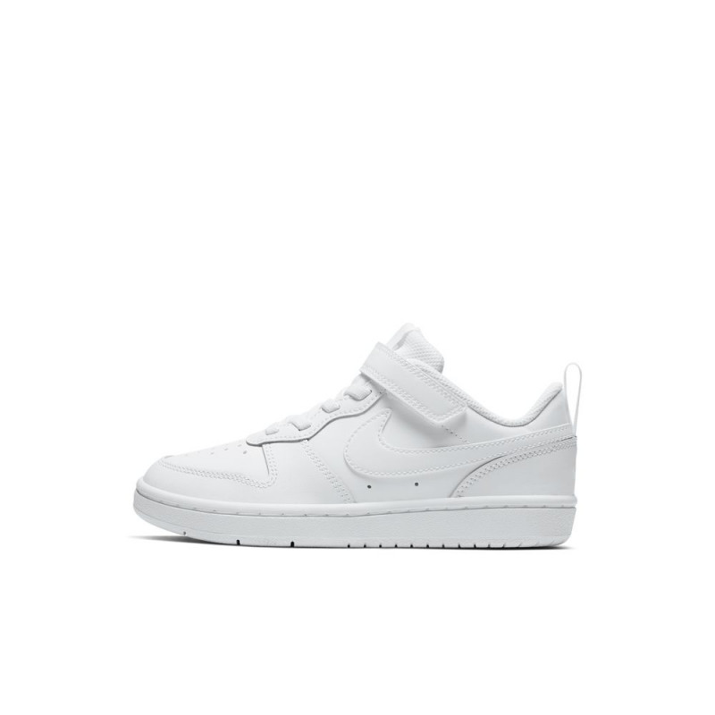 Nike Court Borough Low 2 (PSV) children\'s sneakers - White - BQ5451-100