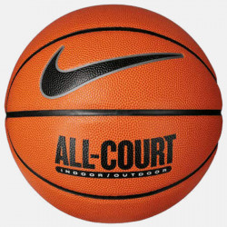 Nike Everyday All Court 8p Basketball - Amber/Black/Metallic Silver/Black - N1004369-855