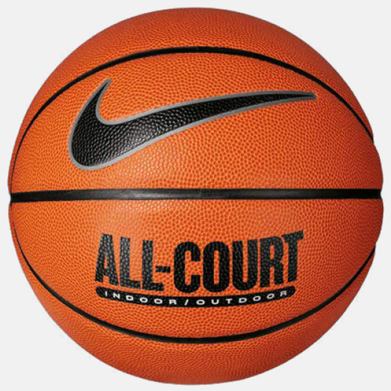 Ballon de basketball Nike Everyday All Court 8p - Amber/Black/Metallic Silver/Black - N1004369-855