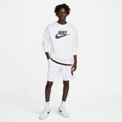 DQ4912-100 - Sweat-shirt homme Nike Sportswear Club Fleece - Blanc