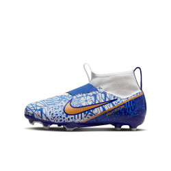 DQ5324-182 - Crampons enfant Nike Mercurial Zoom Superfly 9 Academy CR7 FGMG - White/Metallic Copper-Concord