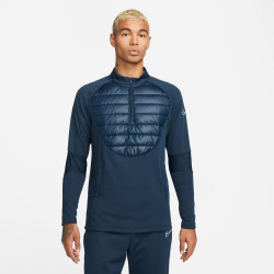 DC9168-454 - Haut d'entraînement Nike Therma-FIT Academy Winter Warrior - Armory Navy/Reflective Silver