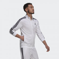 Adidas Primegreen 3-Stripes Track Jacket - White - H46102