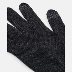Under Armor Halftime Men's Gloves - Black/Jet Gray - 1373157-001