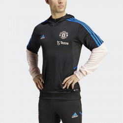 Sweat-shirt à capuche adidas Manchester United Condivo 22 - Black - HT4295