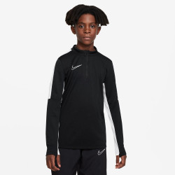 Nike Dri-FIT Academy 23 Kids' Training Top - Black/White/White - DX5470-010
