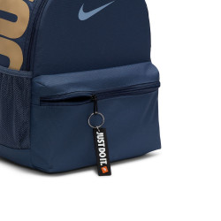 Nike kids' mini backpack Brasilia JDI - Diffused Blue/Cobalt Bliss/Pale Vanilla - DR6091-491