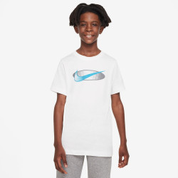 Nike Sportswear kids' short sleeve t-shirt - White - DX9523-100