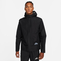 Veste à capuche de running Nike GORE-TEX INFINIUM™ - Noir/Gris fumé foncé - DM4659-010