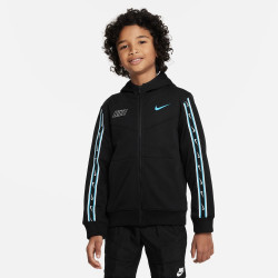 Veste pour enfant Nike Sportswear Repeat - Noir/Noir/Bleu Baltique - DZ5622-011