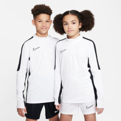 Haut d'entraînement pour enfant Nike Academy23- Blanc/Noir/Noir - DX5470-100