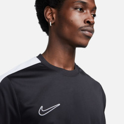 Nike Dri-FIT Academy Men's Short-Sleeve Football Top - Black/White/White - DV9750-010