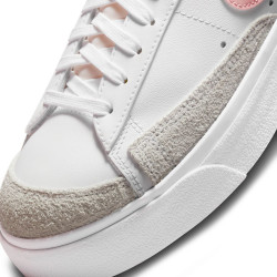 Nike Blazer Low Platform women's sneakers - White/Pink Glaze-Summit White-Black - DJ0292-103