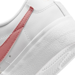 Nike Blazer Low Platform women's sneakers - White/Pink Glaze-Summit White-Black - DJ0292-103