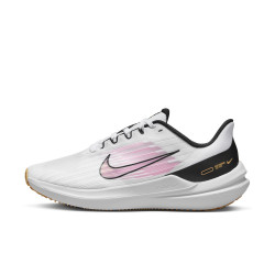 Chaussures running femme Nike Winflo 9 - Blanc/Rose Sort-Noir-Blé Or - DD8686-104