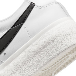 Nike Blazer Low Platform Shoes - White/Black-Sail-Team Orange - DJ0292-101