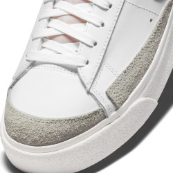 Chaussures Nike Blazer Low Platform - Blanc/Noir-Sail-Team Orange - DJ0292-101