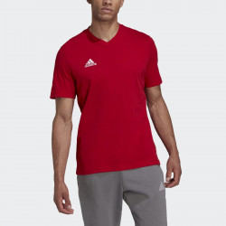 T-shirt de football homme Entrada 22 Adidas - Rouge - HC0451