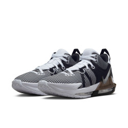 DM1123-100 - Chaussures de basketball Nike LeBron Witness 7 - White/Metallic Silverer-Black