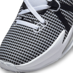 DM1123-100 - Nike LeBron Witness 7 Basketball Shoes - White/Metallic Silverer-Black