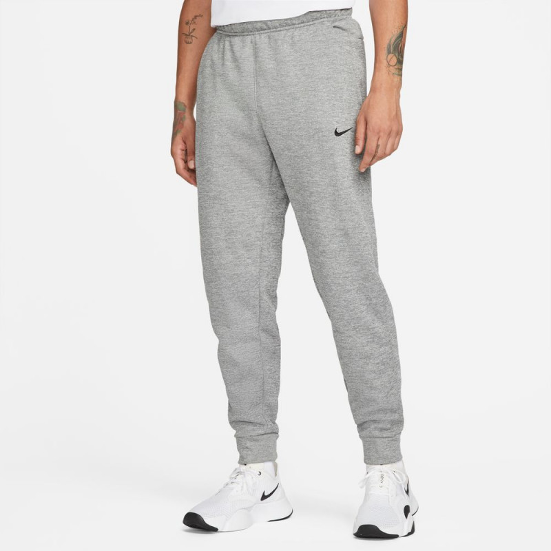 DQ5405-063 - Pantalon homme Nike Therma-FIT - Dark Grey Heather/Particle Grey/Black